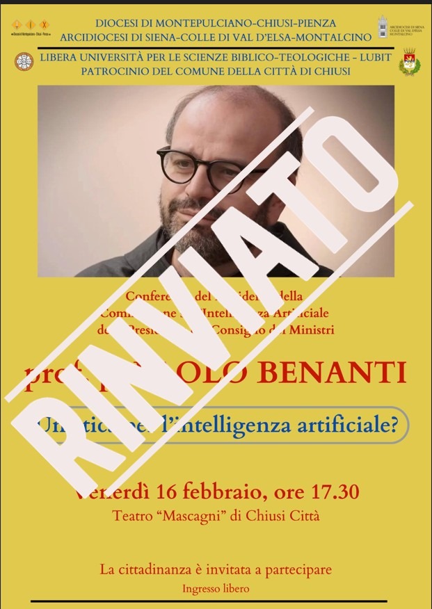 Padre Paolo Benanti:  L'intelligenza artificiale e l'etica degli